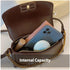 Women Retro Small Crossbody Bag Designer Purse With Decorative Chain...