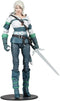 McFarlane Toys The WITCHER GAMING CIRI (ELDER BLOOD) 7" ACTION FIGURE...