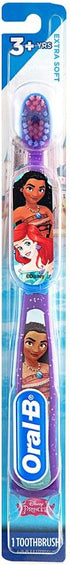 Oral-B Princess Toothbrush for Little Girls, Children 3+, Extra Soft, Moana Characters - 1 Count...