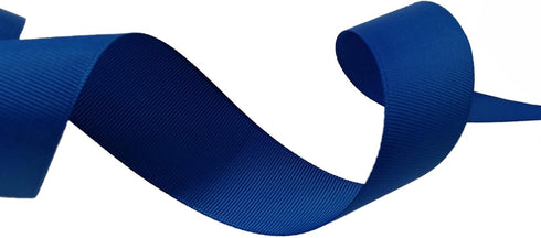 One Roll 50 Yards Soild Royal Blue Grosgrain Ribbon 1 1/2 inch Flower Bouquets Ribbons- Thick Gift Wrapping Ribbon-DIY Crafts Bow Hair Headband Ac...