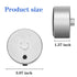 Oil Pressure Gauge Adapter for GM Generation IV & V V8 Engines - EN-47971, Silver...