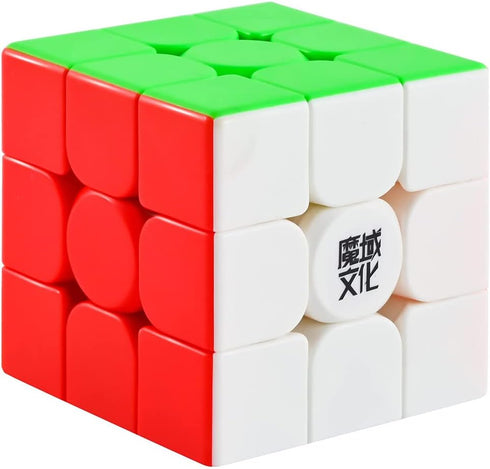 BroMocube Moyu Meilong Magic Cube Stickerless MFJS Puzzle Speed Cube Educational Toys for Children (Meilong 3x3)...