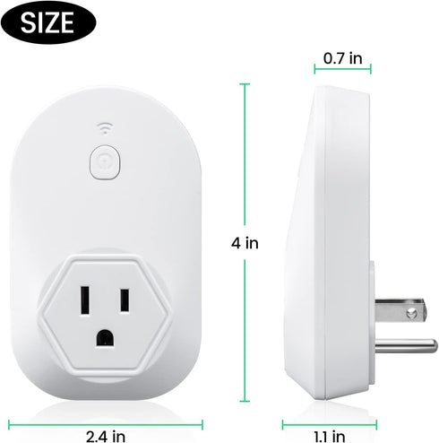 Warm Weather Thermostatically Controlled Outlet with LED Indicator Light, Used for Home, Farms and Industrial Fans, Automatically Turn On at 78°F ...