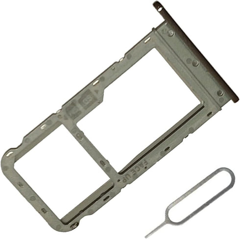 Moto G Fast Replacement SIM Card Tray Holder Parts for Moto-rola Moto G Fast XT2045 XT2045-3 6.4 Inches (Silver Color)......