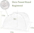 Onarway 6 Pack Food Covers 17 Inch Pop-Up Encrypted Mesh Plate Serving Tents, Fine Net Screen Umbrella for Outdoors, Parties, Picnics, BBQs, Reusa...
