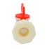 Rabbit Watering System Bucket Connector Kit to ID 5/16" Hose Include Bulkhead Fitting, Barb Ball Valve and Mesh Washe...