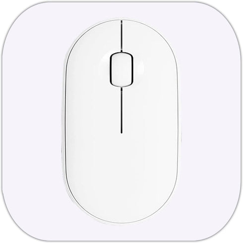 Mini Mouse Pad, 6x6 Inches, Waterproof Non-Slip Rubber Base, for Laptop, Keyboard Tray, Wireless Mouse, Home, Office, Travel (white)...