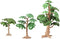 NUOBESTY Micro Landscape Decorations 3Pcs Miniature Cypress Tree Models Artificial Pine Tree Cypress Models Train Railways Architecture Landscape ...