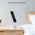 Techsmarter 2-in-1 Magnetic Wireless Charging Stand with 20W USB-C Wall Charger & 5ft USB-C Cable. Compatible with iPhone 12, 13, 14 and headphone...