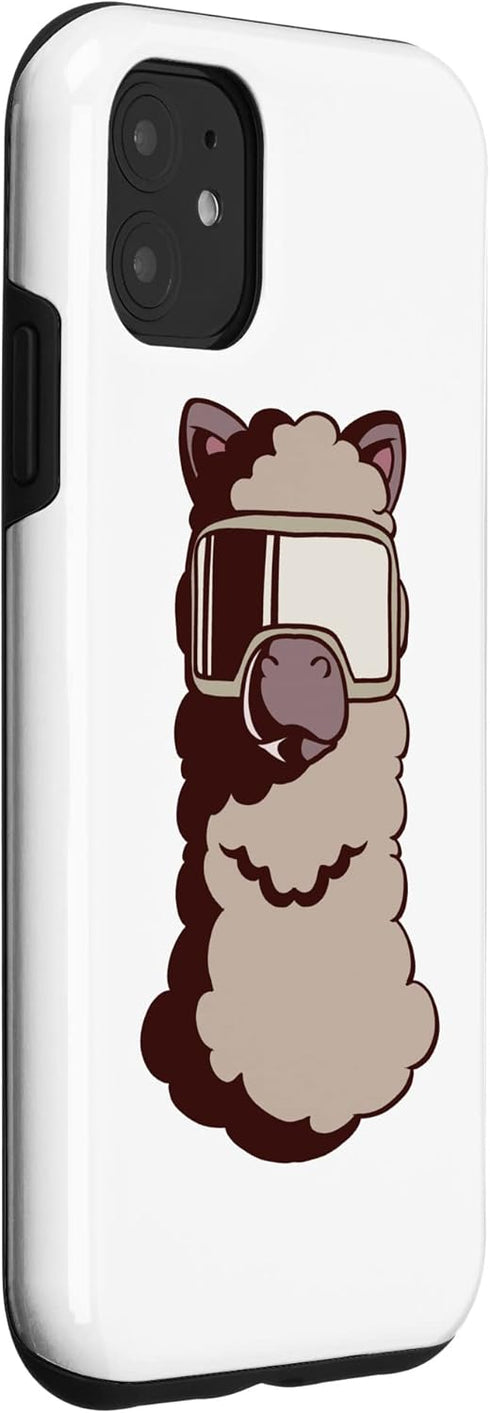 iPhone 11 Virtual Reality Llama - Funny Llama With VR Headset Glasses Case...