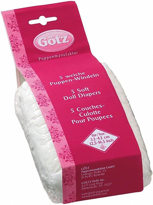 Gotz Happy Flower Doll Sized Diapers for 13" Baby Dolls...