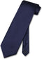 Vesuvio Napoli NeckTie Solid NAVY BLUE Color Men's Neck Tie...
