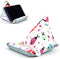 Fabric Phone Stands, Phone Pillow Holder for iPhone X iPhone 13, Handmade Phone Bean Bag Cushion for Desk (Ladybird)...