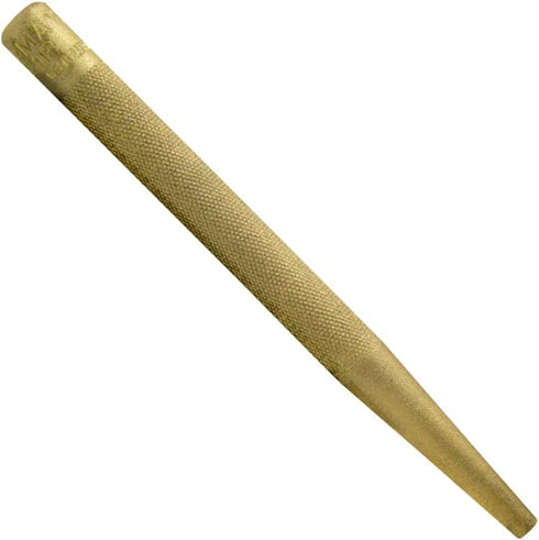Mayhew Pro 25080 1/4-Inch Knurled Brass Solid Punch...
