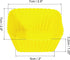 uxcell 18Pcs Silicone Cupcake Baking Cups, Silicone Muffins Liners Non-Stick Square Baking Cups, for Cooking Eggs Baking Muffins and Make a Cake(Y...