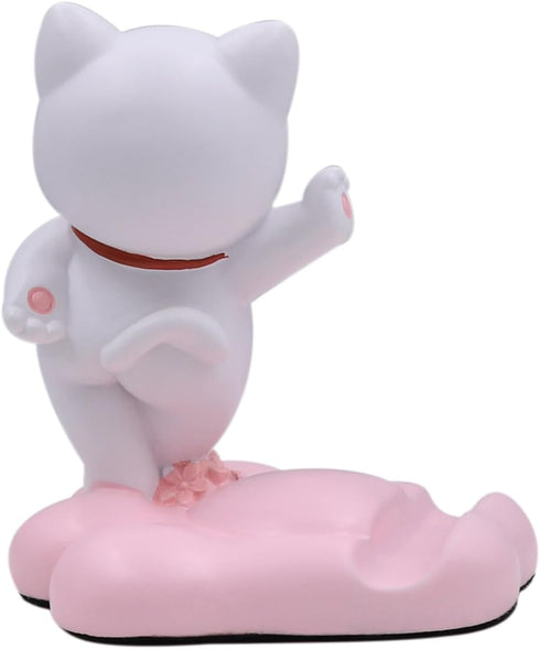 Cute Cat Phone Holder Desk Ornament Kawaii Phone Stand Universal Desk Phone Stand for All Mobile Smartphones Tablets......