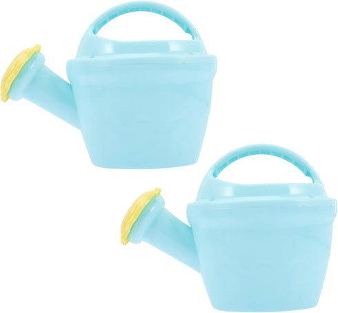 STOBOK Watering Can, 2pcs Toys Watering Can Watering Can Toy with Handle Gardening Tools Beach Sand Toys for Indoor and Outdoor, Bath Toys...