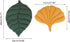 MOJUN Leaf Shaped Pet Mat for Dog Cat, Double Sided Design Cat Puppy Bed Cushion, Super Soft Cotton Portable Camping Sleeping Mat for Cats and Sma...