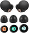 Zotech Replacement Eartips Silicone Earbuds Buds Set for Sony in-Ear Headset WF-1000XM4 WF-1000XM3 MDR-XB50AP XBA-H1 WF-XB700 WF-SP800N S/M/L, 3 P...