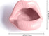 Ceramic Lip Shape Ashtray Cigarette Ash Holder Smoking Accessories Lips Storage Decoration Ashtray Figurines Tabletop Ornaments Creative Cigar Ash...