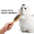 Dog Brush Cat Brush, Vokiuler Double Sided Bristle and Pin Pet Brush for Dog Grooming, Real Boar Bristle Shedding Brush with Bamboo Handle for Lon...