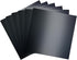Black Metallic Cardstock Paper, 15pcs of 12”x12” (250 GSM) - Foil Board, Mirror Finish Surface, Perfect for Crafting, Invitations & Decorations (B...