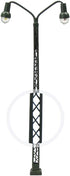 LQS43 3pcs Model Railway Operating Lights Lattice Mast lamp 8cm or 3.15inch Track Light N Scale LED Lights Model Building kit...