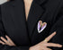Women's Guardian Angel Wings Brooch Pin Crystal Angel Wings Brooch Multicolor Lapel Pin Badge...