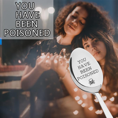 Halloween Gifts for Best Friend Son Daughter Birthday Christmas Gifts for Wife husband Mom Dad Gag Gift for Sister Brother You Have been Poisoned ...