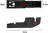 The Lord of the Tools 4 Pcs Front Wiper Blades Arm Adapter Clip for Bayonet Type Arm Install Wiper Blades Fitting Slim Bayonet Metal Wiper Arm Wip...