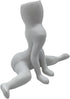 Funny Halloween Big Booty Ghost Planter Display Gag Hilarious Air Plant Display-Big Booty Ghost Holder Funny Gift Butt Planter Resin Air Fern Stan...