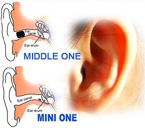 Mini Spy Earpiece Invisible Earphone Cheat Covert Earpiece for Mobile Phone...