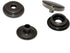 72pcs 15MM Stainless Steel Fastener Snap Press Stud Button for Marine Boat Canvas with Punching Set Tool Kit Gunmetal Black (4 Components, 18pcs f...