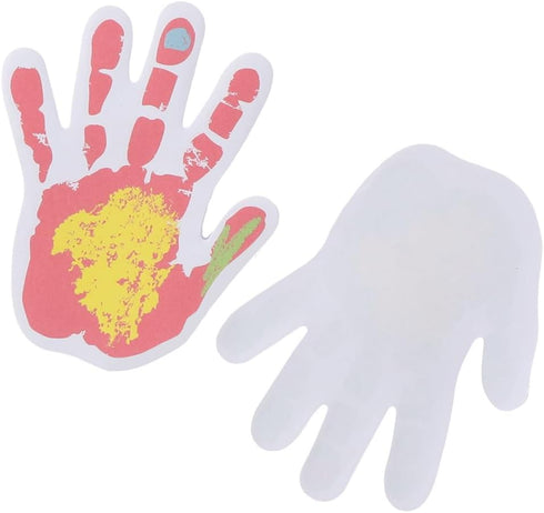 6Pcs Cute Hand Shaped Sticky Notes, Colorful Hand Self-Stick Notes Pads, Writing Memo Pads for Office Home...