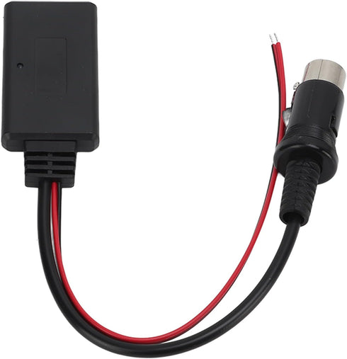 13 Pin Bluetooth Aux Adapter,KIMISS ABS Bluetooth Module Music Adapter Aux Audio Cable for All Kenwood 13-pin cd host, not fit for KVT-516, KRC-30...