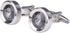 Mens classic cufflinks business wedding shirts gifts (Grey crystal)...