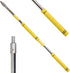 Extension Pole, 3 Feet to 4 Feet Multi-Purpose Spliced Extension Rod Spider Brush and Pole Outdoor Spray Paint Roller Cleaning Extension Pole and ...