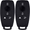 Lcyam Silicone Remote Key Fob Covers Smooth Soft Rubber Case Fits for Mercedes-Benz A220 E63S AMG E-Class GLE 350 4MATIC 2019 2020 2021 (Black Bla...