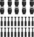 30 pcs 3/16 inch Pneumatic Cap Style Plug Fitting,Push-to-Connect Fitting Plug For 3/16 pneumatic tube and pneumatic fittings...