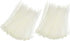 LC LICTOP 4 Inch Nylon Cable Zip Self-locking Wire Ties for Electronics,Pack of 1000 (White)...