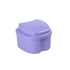 Denture Case, Denture Box with Strainer, Night Cleaner Denture Bath Box for Retainer, Mouthguard, False Teeth, and Denture Cleaning (Purple)...