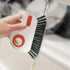 2 in 1 Groove Cleaning Brush Window Track Cleaning Tools, Multifunction Grout Cleaner Tool Grip Brush Hard Bristle Crevice Cleaning Brush for Slid...