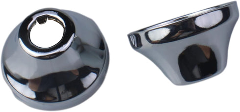 FDXGYH 2 Pcs Stainless Steel Tapered Flange Cover 1/2 inch Escutcheon Plate/Pipe Wall Cover Urinal Water Purifier Decorative Cover...