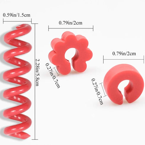 Jolbndcv 30 Pcs Silicone Drink Markers Wine Glass Charms Markers Drink Markers for Champagne Flutes Cocktails Martinis Wine Glass 3 Shape...