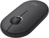 Logitech Pebble Wireless Mouse with Bluetooth or 2.4 GHz Receiver, Silent, Slim Computer Mouse with Quiet Clicks, for Laptop/Notebook/iPad/PC/Mac/...