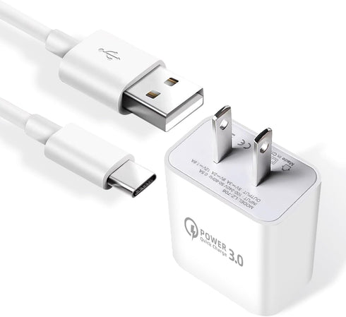 18W QC3.0 Fast VR Charger for Oculus Meta Quest 2, Quest 2 Pro Virtual Reality VR Headset USB C Quick Charging Cable Cord 5FT?White?...