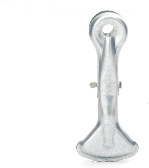 Kikkerland Galvanized Steel Industrial Bag Clips (Set of 6), Silver...