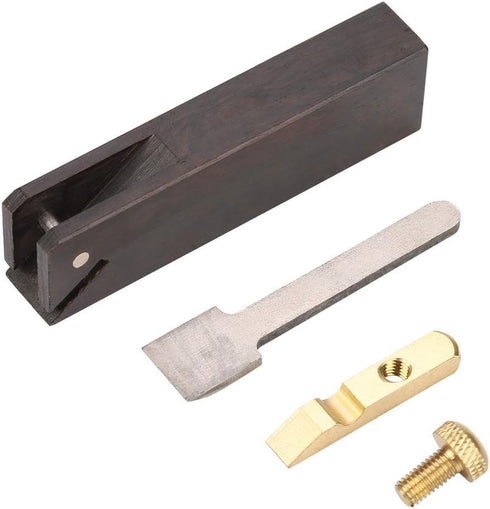 Mini Wood Planer, Ebony Woodworking Hand Plane, Mini DIY Cable Line Woodworking Plane Carpenter Wood Cutting Tool...