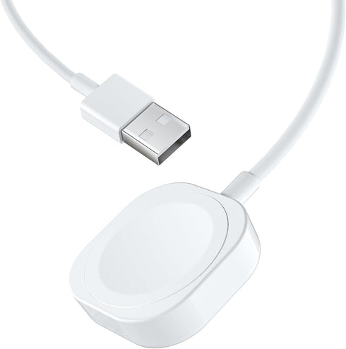 for Apple Watch Charger USB, 0.5M iwatch Charger Fast Charging Cable, Compatible with Apple Watch Series 9 8 7 6 5 4 3 2 SE SE2 Ultra, Magnetic Ch...