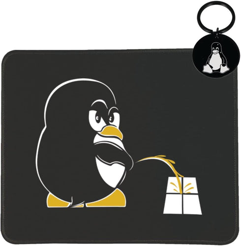Funny Linux Mouse Pad for Geeks, Programmers and Linux Users - Non-Slip Rubber Base for Smooth and Precise Mouse Control...
